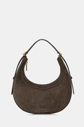 Coccinelle torebka crossbody damska zamszowa zielona E5 USA 53 01 01