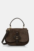 Coccinelle torebka crossbody damska zamszowa zielona E5 U7H 58 01 01