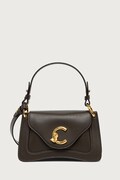 Coccinelle чанта crossbody дамска от кожа зелена E1 SSK 18 04 21