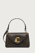 Coccinelle чанта crossbody дамска от кожа зелена E1 SSK 18 04 21