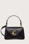 Coccinelle чанта crossbody дамска от кожа черна E1 SSK 18 04 21