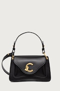 Coccinelle чанта crossbody дамска от кожа черна E1 SSK 18 04 21