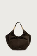 Coccinelle torebka shopper damska zamszowa zielona E1 V5G 11 01 01