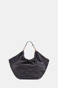 Coccinelle torebka shopper damska zamszowa szara E1 V5G 11 01 01