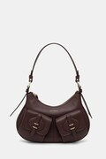 Coccinelle torebka hobo damska skórzana bordowa E1 VGK 12 02 01
