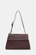 Coccinelle torebka shopper damska skórzana bordowa E1 VGF 12 01 01