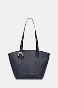 Coccinelle шопинг чанта дамска от кожа тъмносиня E1 VGF 11 02 01