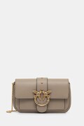 Pinko torebka crossbody damska skórzana beżowa 107072 A0F1