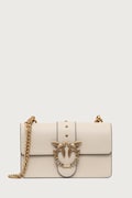 Pinko torebka crossbody damska skórzana biała 107071 A0F1