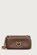 Pinko crossbody kabelka dámská kožená burgundská 107038 A3CX