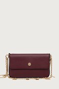 Pinko crossbody torba za žene od kože bordo 107028 A0QO