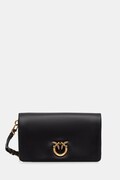 Pinko torebka crossbody damska skórzana czarna 106023 A0QO