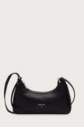 Patrizia Pepe torebka hobo damska skórzana czarna 8B0146.L0005