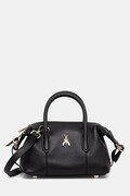 Patrizia Pepe torebka crossbody damska skórzana czarna 8B0010.L162