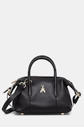 Patrizia Pepe torebka crossbody damska skórzana czarna 8B0010.L162
