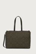 Valentino Bags torebka shopper damska PUFFY zielona VBSAD001