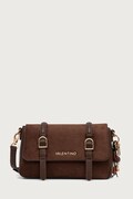 Valentino Bags torebka crossbody damska z imitacji zamszu WINNIE WINTER brązowa VBSABH09