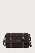 Valentino Bags torebka crossbody damska z imitacji zamszu WINNIE WINTER szara VBSABH09