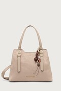 Valentino Bags torebka crossbody damska z imitacji zamszu WINNIE WINTER beżowa VBSABH01