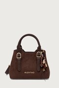 Valentino Bags torebka crossbody damska z imitacji zamszu WINNIE WINTER brązowa VBSABH04