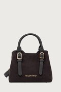 Valentino Bags torebka crossbody damska z imitacji zamszu WINNIE WINTER zielona VBSABH04