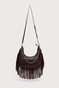 Valentino Bags torebka crossbody damska z imitacji skóry ASTRID brązowa VBSAD207