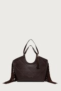 Valentino Bags torebka shopper damska z imitacji skóry ASTRID brązowa VBSAD201
