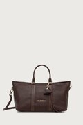 Valentino Bags torebka shopper damska z imitacji skóry MAURY brązowa VBSADF04