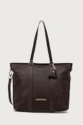 Valentino Bags torebka shopper damska z imitacji skóry MAURY brązowa VBSADF01