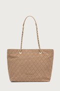 Valentino Bags torebka shopper damska MAKENA beżowa VBSA8Y01