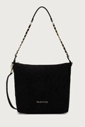 Valentino Bags torebka damska z imitacji zamszu MAKENA czarna VBSA8Y13