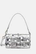 Valentino Bags torebka crossbody damska SLEET srebrna VBSA6R09