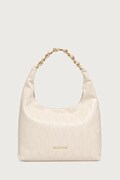 Valentino Bags torebka hobo damska z imitacji skóry CRYSTELLE beżowa VBSA5Q07