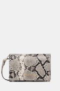 Valentino Bags torebka crossbody damska z imitacji skóry EMBER szara VBS9IE17P