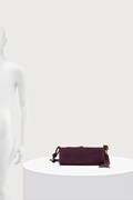 Twinset torebka damska zamszowa bordowa 262TD8232