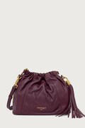 Twinset torbica - vreča ženska usnjena bordo 262TD8181