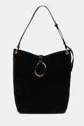 Twinset kabelka hobo dámska semišová čierna 262TB7150