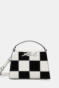 Karl Lagerfeld чанта crossbody дамска от кожа K/SIGNATURE бяла B3W30027