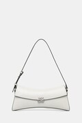 Karl Lagerfeld baguette γυναικεία δερμάτινη K/AUTOGRAPH λευκή B3W30267