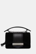 Karl Lagerfeld torebka crossbody damska zamszowa K/NOVA czarna A4W30276