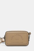 Karl Lagerfeld χιαστί γυναικεία δερμάτινη μπεζ B3W30088