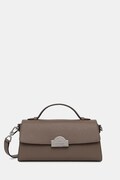 Karl Lagerfeld torebka crossbody damska z imitacji skóry K/RSG brązowa B3W30114