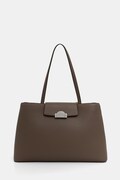 Karl Lagerfeld torebka tote damska z imitacji skóry K/RSG brązowa B3W30115