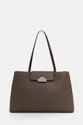 Karl Lagerfeld torebka tote damska z imitacji skóry K/RSG brązowa B3W30115