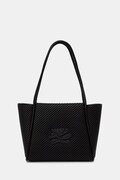 Karl Lagerfeld shopper γυναικεία K/AUTOGRAPH μαύρη B3W30313