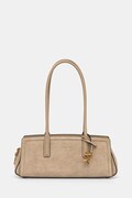 MICHAEL Michael Kors torebka bagietka damska zamszowa LAILA beżowa 30T6A9IT0S