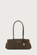 MICHAEL Michael Kors baguette táska női velúrbőr LAILA zöld 30T6A9IT0S
