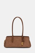 MICHAEL Michael Kors torebka bagietka damska zamszowa LAILA brązowa 30T6A9IT0S