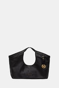MICHAEL Michael Kors torebka shopper damska skórzana Haddie czarna 30T6AX6T3L