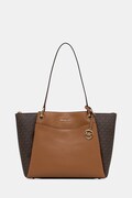 MICHAEL Michael Kors torebka shopper damska z imitacji skóry May brązowa 30T6GX5T7B